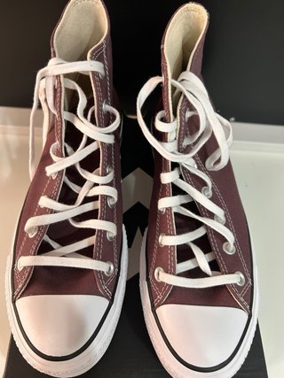 Converse Chuck Taylor All Star plataforma burdeos