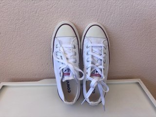 Zapatillas Converse All Star Talla 36 Blancas