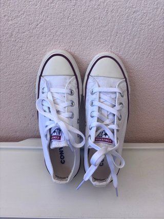 Zapatillas Converse All Star Talla 36 Blancas