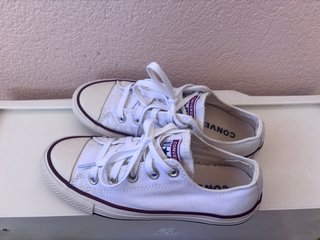 Zapatillas Converse All Star Talla 36 Blancas