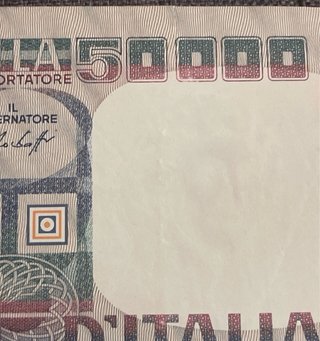 Banconota Lire 50.000 Italia - Volto Donna