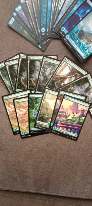 Lote tierras Magic The Gathering