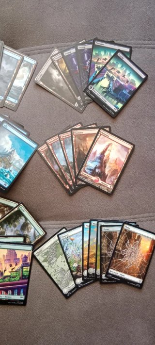 Lote tierras Magic The Gathering