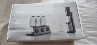 Soporte Secado Botellas SodaStream Acero Inox