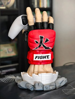Soporte mando Ryu Street Fighter PS/Xbox/Switch/PC