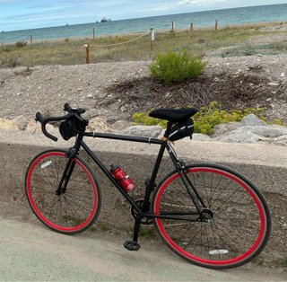Bicicleta piño fijo carretera