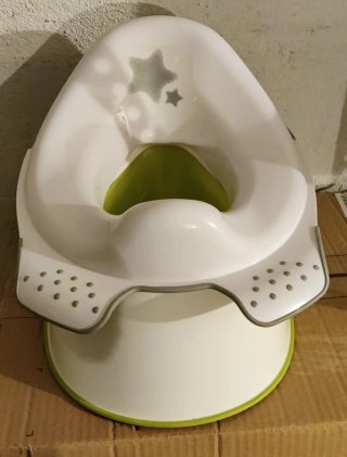 Orinal infantil y adaptador WC