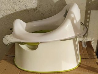 Orinal infantil y adaptador WC