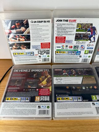 Lotto Giochi PS3: Fight Night, FIFA, Risen 2