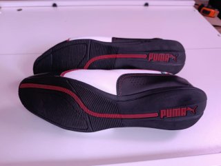 Zapatillas Puma Ferrari Negras y Rojas