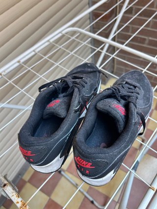 Zapatillas Nike Air Max Negras Rojas