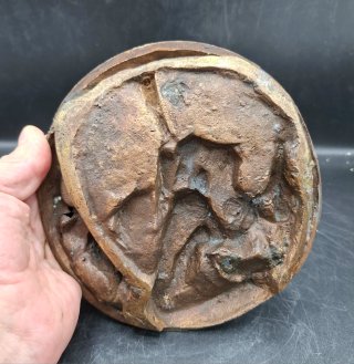 Altorrelieve Bronce Via Crucis de Charles Yon