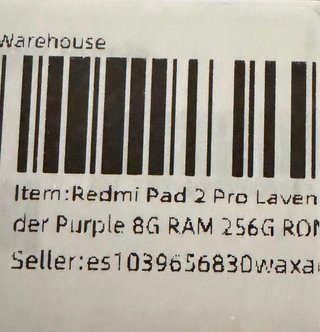 Redmi Pad 2 Pro Gris 8 RAM / 256 ROM