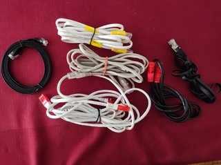Lote 8 Cables Red Ethernet RJ45 Cat5e