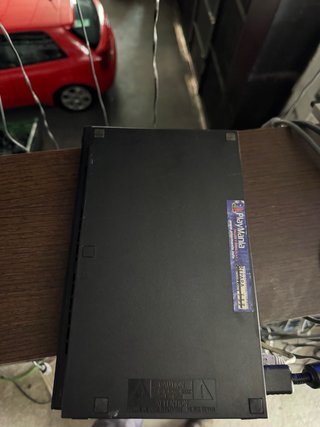 Consola Sony PS2 Fat Negra