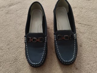 Mocasines azules mujer talla 37.5