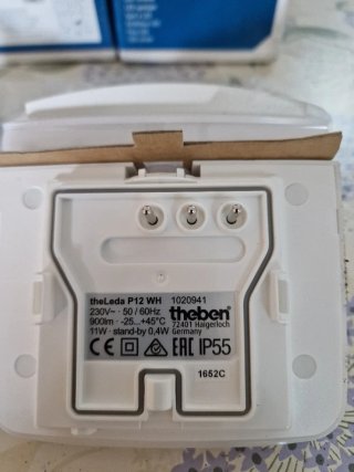 Lampada LED Theben theLeda P12 WH