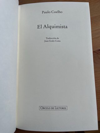 El Alquimista - Paulo Coelho