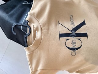 Sudadera Calvin Klein Beige