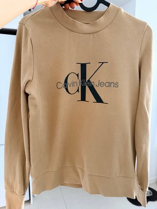 Sudadera Calvin Klein Beige