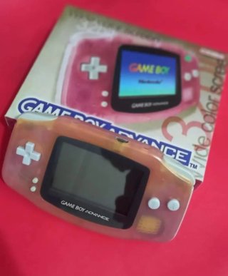 Game Boy Advance Naranja/Rosa