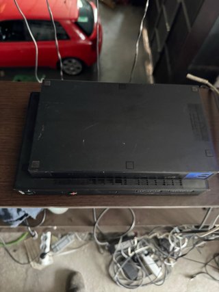 Consola Sony PS2 Fat Negra