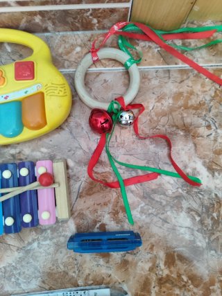 Lote Juguetes Música: Piano, Xilófono, Micrófono