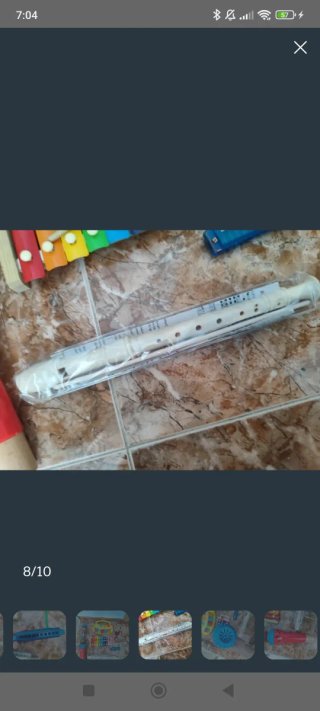 Lote Juguetes Música: Piano, Xilófono, Micrófono