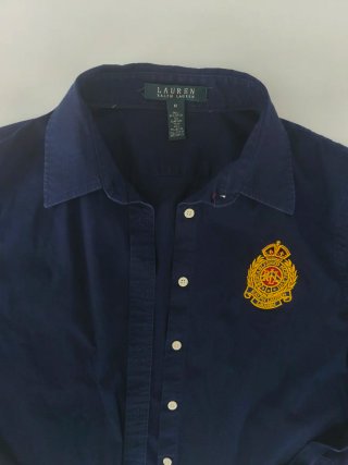 Camisa Ralph Lauren Mujer Azul