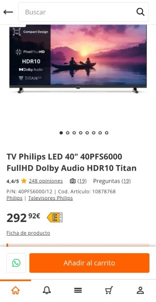 Smart TV Philips 2025 / Nueva sin Caja.
