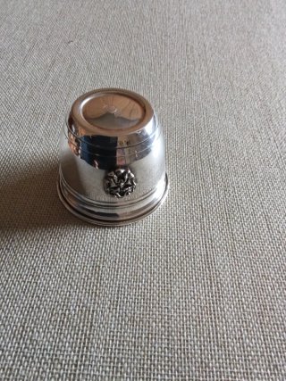 Piccolo vaso decorativo in argento di Gerardo Sacc
