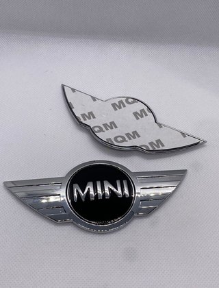 2x NUEVO EMBLEMA MINI LOGO MINI COOPER INSIGNIA