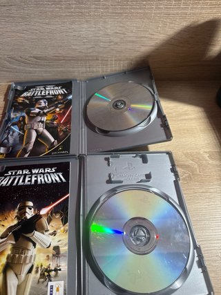 Star Wars Battlefront 1 y 2 PS2 Platinum