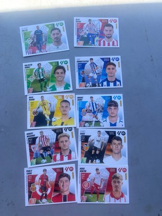 Cromos Liga 25-26 Vendo o Cambio