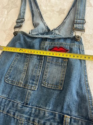 Peto Vaquero Vintage con Parches