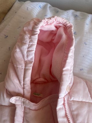 Ropón para bebé 3-6 meses rosa