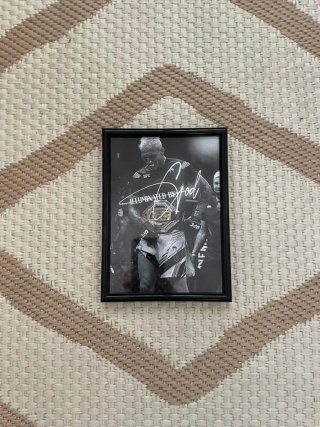 Cuadro Charles Oliveira UFC | Marco 13 x 18 cm
