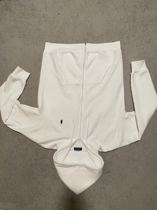 Chaqueta Polo Ralph Lauren Blanca Cremallera