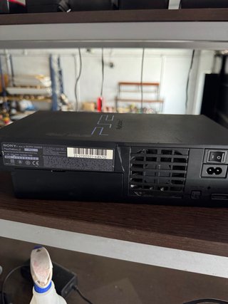 Consola Sony PS2 Fat Negra