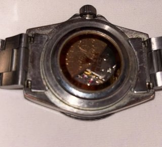 Reloj Rolex Submariner Azul y Dorado