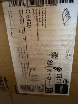 Campana extractora de cocina