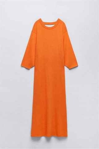 Vestido punto espalda abierta