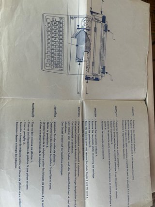 Olivetti Dora Máquina de Escribir