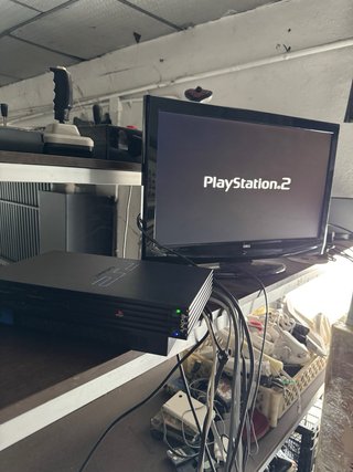 Sony PS2 Fat Negra