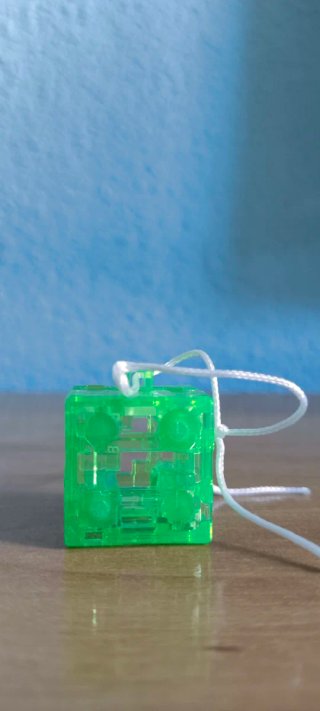 Bloque Minecraft Kinder Joy Esmeralda