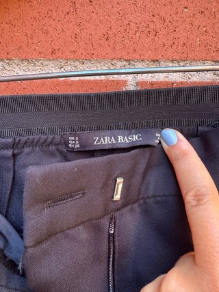 Pantalón de vestir Zara negro