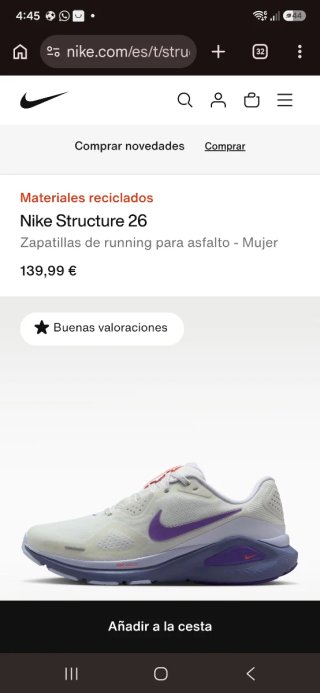 Nike Structure 26 Zapatillas Talla 36