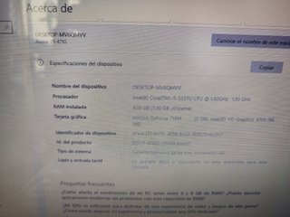 Ordenador Portátil Acer Negro