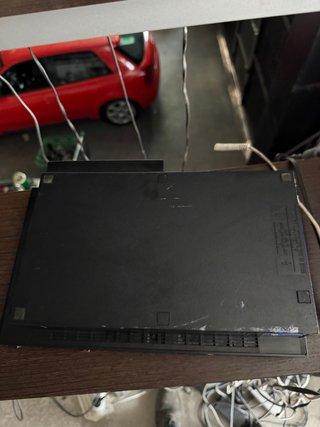 Consola Sony PS2 Fat Negra