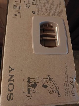 Sony HT-S2000 Barra de Sonido Negra